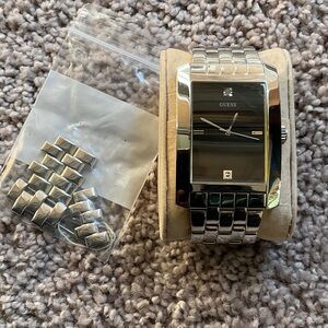 GUESS watch with genuine DIAMOND markers